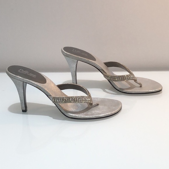 Rhinestone Heels Pelle moda Platinum Collection - Picture 5 of 16